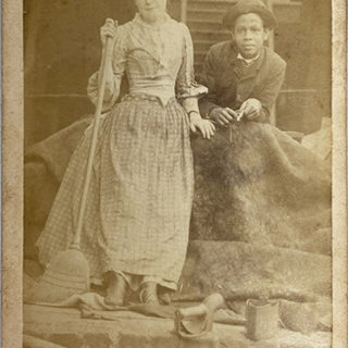 CDV Identified as Rose and John Possibly Milano Children